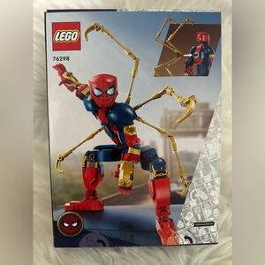 LEGO Spider-Man Mech Building Toy - Red, Blue, Gold